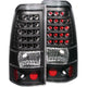 ANZO 2003-2006 Chevrolet Silverado 1500 LED Taillights Black - Burkken Auto Parts