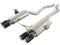aFe MACHForce XP Exhaust Cat-Back 2.5in Dia Carbon Fiber Tips SS-304 08-13 BMW M3 (E90) V8 4.0L - Burkken Auto Parts