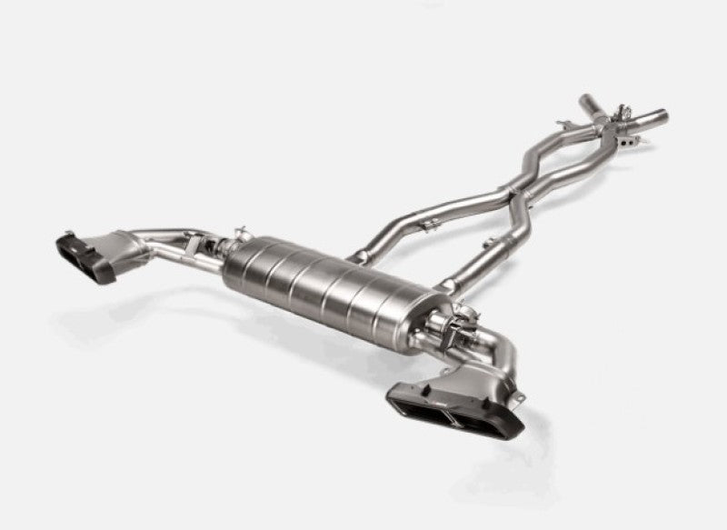Akrapovic 2020+ Mercedes-AMG GLE 63S Coupe Evolution Line w/ and w/o Hitch- Titanium - Burkken Auto Parts
