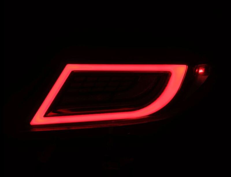 AlphaRex 22-24 Toyota GR86 LUXX LED Taillights Vivid Red - Burkken Auto Parts