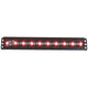 ANZO Universal 12in Slimline LED Light Bar (Red) - Burkken Auto Parts