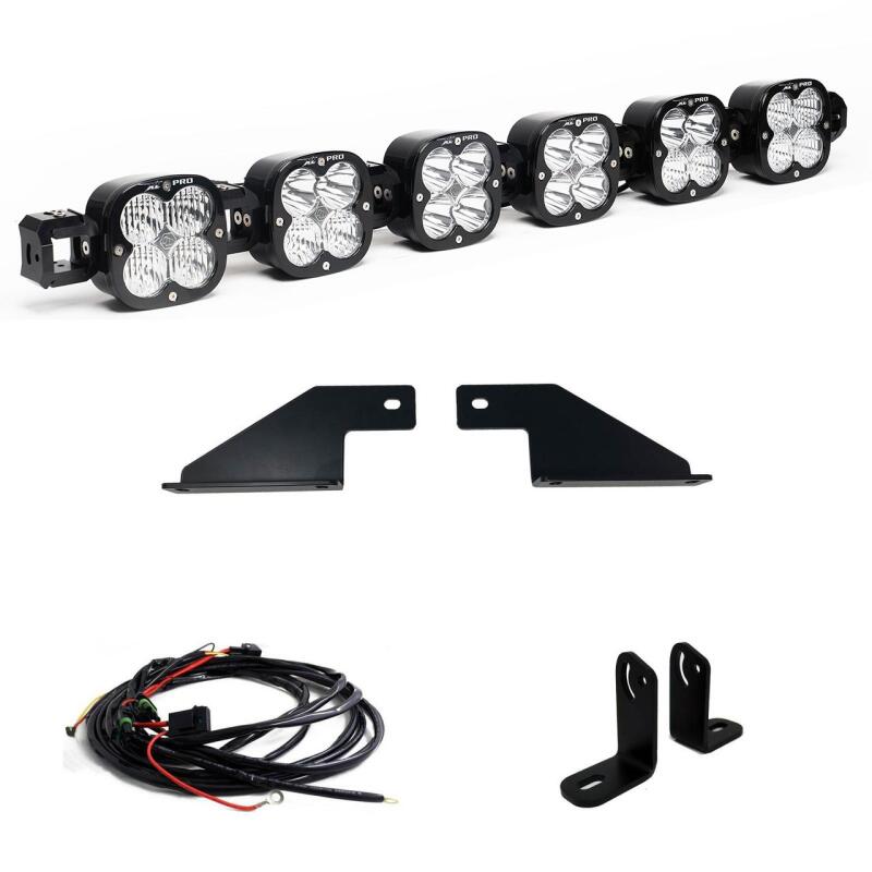 Baja Designs 2021+ Ford Raptor 6 XL Pro Linkable LED Light Bar Kit