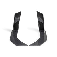 Anderson Composites 2024 Ford Mustang Type-GT5 Carbon Fiber Front Splitter Wickers - Burkken Auto Parts