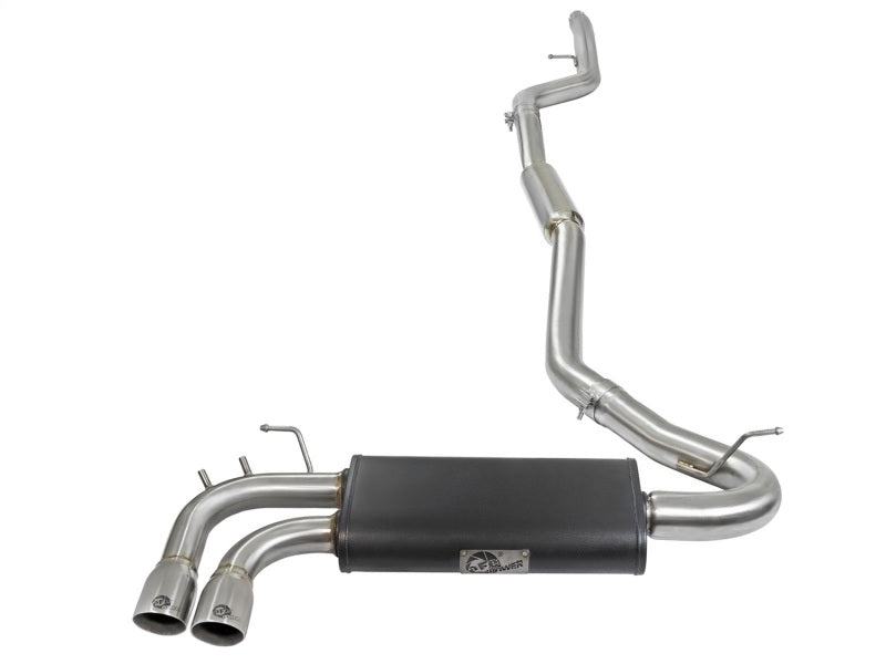 aFe MACHForce XP Exhausts Cat-Back SS-304 w/ Polished Tips 12-16 BMW 328i/428i (F30/F32) (t) N20 - Burkken Auto Parts