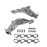 BBK 05-10 Dodge Hemi 6.1L Shorty Tuned Length Exhaust Headers - 1-7/8in Silver Ceramic - Burkken Auto Parts