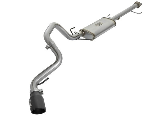 aFe MACH Force Xp 2.5in SS Cat-Back Single Side Exit Exhaust w/Black Tips 07-14 Toyota FJ Cruiser - Burkken Auto Parts