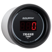 Autometer Z Series 52mm Black Digital 0-300 Deg F Transmission Temperature Gauge - Burkken Auto Parts