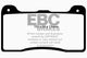 EBC Brakes Wilwood Dynalite Narrow Redstuff Ceramic Brake Pads - Burkken Auto Parts