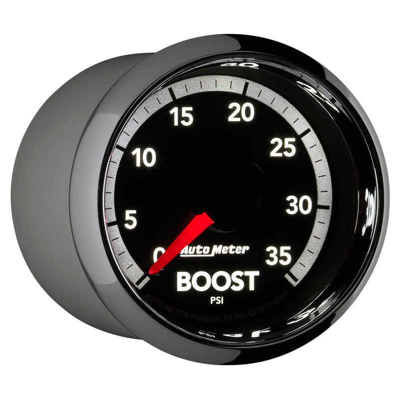 Autometer Gen4 Dodge Factory Match 52.4mm Mechanical 0-35 PSI Boost Gauge - Burkken Auto Parts
