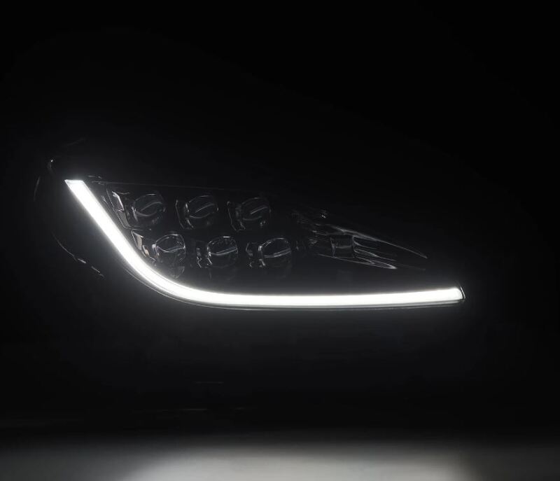 AlphaRex 21-23 Toyota GR86 / Subaru BRZ NOVA-Series LED Projector Headlights - Alpha Black - Burkken Auto Parts