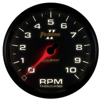 Autometer Phantom II 5in Electrical 10K RPM In-Dash Tachometer - Burkken Auto Parts