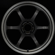 Advan R6 20x11 +5mm 5-114.3 Machining & Black Coating Graphite Wheel - Burkken Auto Parts