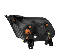 AlphaRex 10-12 Ford Mustang NOVA-Series LED Proj. Headlights Alpha-Blk w/Activ Lght & Seq.Sig SB DBL - Burkken Auto Parts