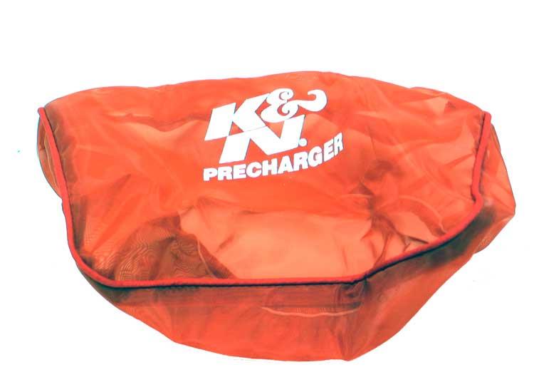 K&N Precharger Wrap Red Custom - Burkken Auto Parts