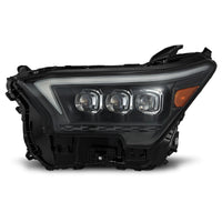 AlphaRex 2023+ Toyota Tacoma NOVA-Series LED Proj Headlights Black w/Actv Light & Seq. Sig + DRL - Burkken Auto Parts