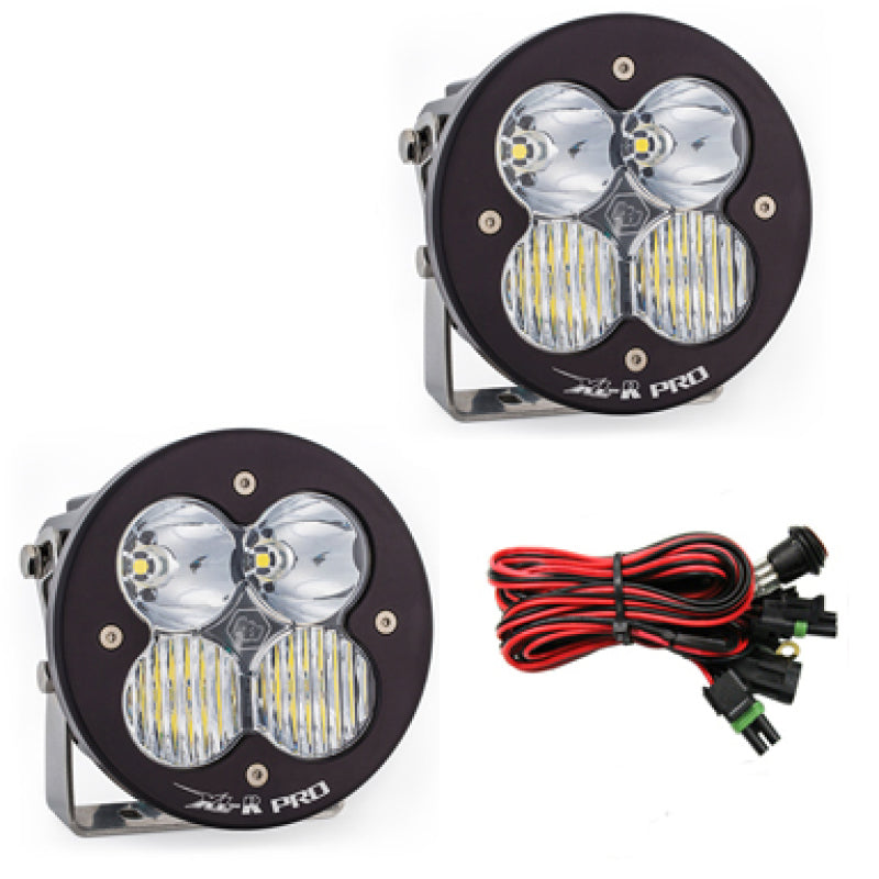 Baja Designs XL R Pro Series Driving Combo Pattern Pair LED Light Pods - Clear - Burkken Auto Parts