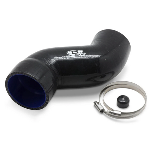BLOX Racing 08-14 WRX / 08-20 STi Air Box Intake Hose - Black - Burkken Auto Parts