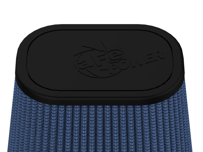 aFe Magnum FLOW Universal Pro 5R Air Filter 4in F (7-3/4x6-1/2)in B (5-3/4x3-3/4)in T x 7in H - Burkken Auto Parts