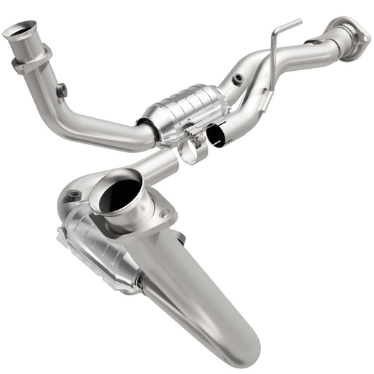 MagnaFlow Conv DF 05-06 Jeep Grand Cherokee 3.7L Y-Pipe Assy (49 State) - Burkken Auto Parts