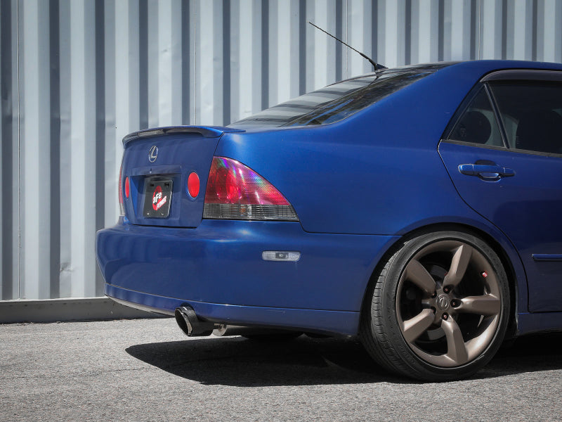 aFe Lexus IS300 01-05 L6-3.0L Takeda Cat-Back Exhaust System- Carbon Fiber Tip - Burkken Auto Parts
