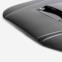 Seibon 05-11 Toyota Tacoma TR-Style Carbon Fiber Hood - Burkken Auto Parts