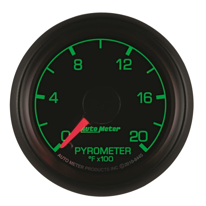 Autometer Factory Match Ford 52.4mm Full Sweep Electronic 0-2000 Deg F EGT/Pyrometer Gauge - Burkken Auto Parts