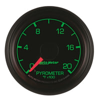 Autometer Factory Match Ford 52.4mm Full Sweep Electronic 0-2000 Deg F EGT/Pyrometer Gauge - Burkken Auto Parts