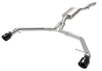 afe MACH Force-Xp 13-16 Audi Allroad L4 SS Axle-Back Exhaust w/ Black Tips - Burkken Auto Parts