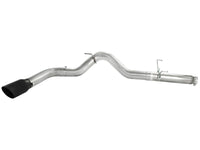 aFe MACHForce XP 5in DPF-Back 409SS Exhaust Dodge Diesel Trucks 07.5-12 L6-6.7L (td) Black Tip - Burkken Auto Parts