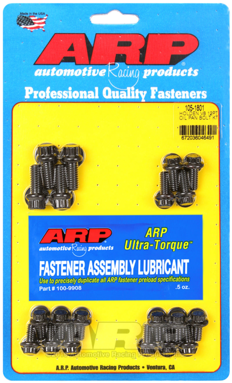 ARP Holden V8 12pt Oil Pan Bolt Kit - Burkken Auto Parts
