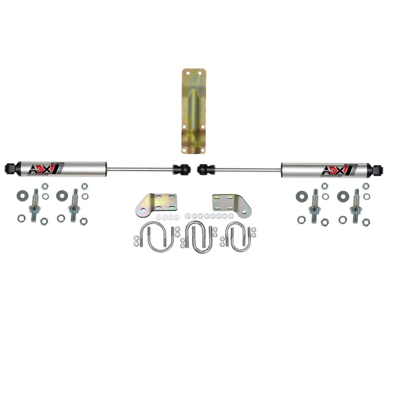 Skyjacker 98-01 Dodge Ram 1500 ADX 2.0 Dual Stabilizer Kit w/ CNC Machined Polished Alum. - Burkken Auto Parts