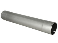 aFe Power MachForce XP Mufflers 5in T409 Stainless Steel Exhaust Muffler Delete Pipe - Burkken Auto Parts