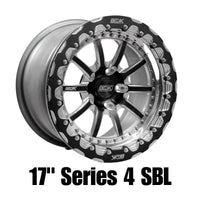 Belak 17x9.5 / 6.25in BS / 6x135mm BP / High Pad / Series 4 - Single Beadlock Wheel - Burkken Auto Parts