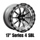 Belak 17x11 / 7.25in BS / 5x112 BP / Low Pad / Series 4 Wheel - Single Beadlock - Burkken Auto Parts
