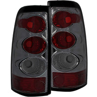 ANZO 2003-2006 Chevrolet Silverado 1500 Taillights Smoke - Burkken Auto Parts