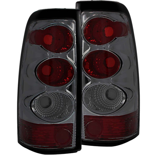 ANZO 2003-2006 Chevrolet Silverado 1500 Taillights Smoke - Burkken Auto Parts