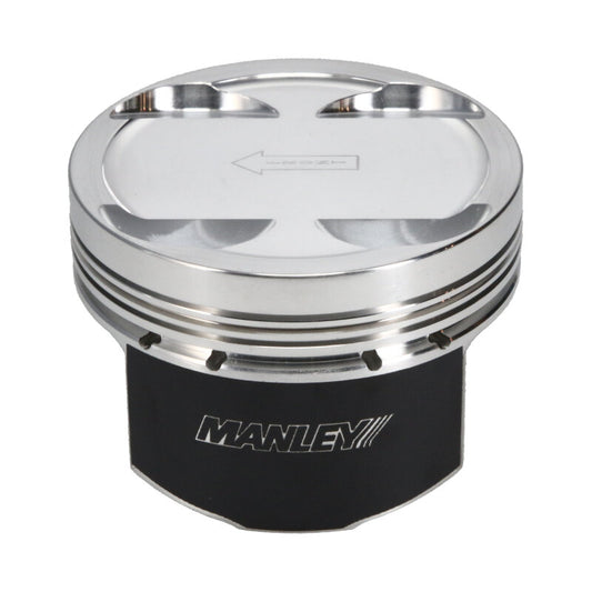 Manley Mitsubishi 2.0L 4B11T Piston Set - 86.00mm Bore 1.155in CH, -3.50 CC