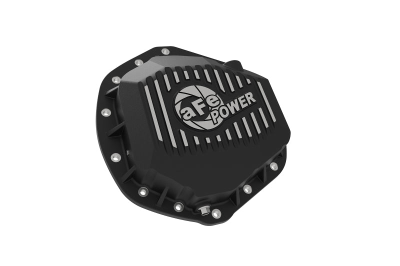 aFe Power Pro Series Rear Differential Cover Black w/ Machined Fins 14-18 Dodge Trucks 2500/3500 - Burkken Auto Parts