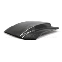 Anderson Composites 2018 Ford Mustang Double Sided Type-CJ 4in Carbon Fiber Cowl Hood - Burkken Auto Parts
