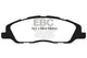 EBC 13-14 Ford Mustang 3.7 (A/T+Performance Pkg) Redstuff Front Brake Pads - Burkken Auto Parts