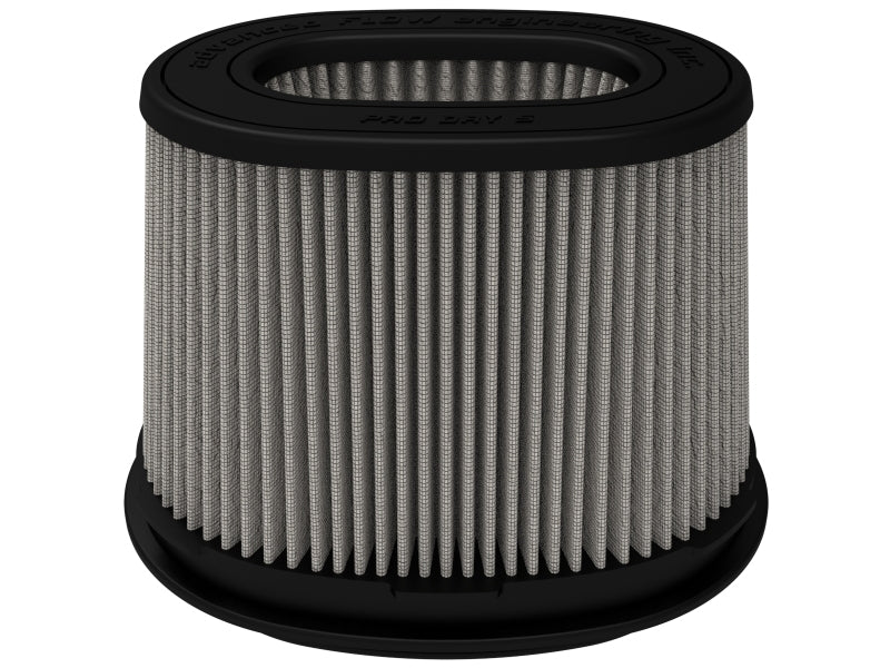 aFe Momentum Pro DRY S Univ Air Filter 6-3/4 x 4-3/4in F x 8-1/4 x 6-1/4in B x 7-1/4 x 5in T x 6in H - Burkken Auto Parts