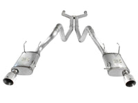 aFe MACHForce XP Cat-Back Exhaust 3in SS w/ Polished Tips 11-14 Ford Mustang GT V8 5.0L - Burkken Auto Parts