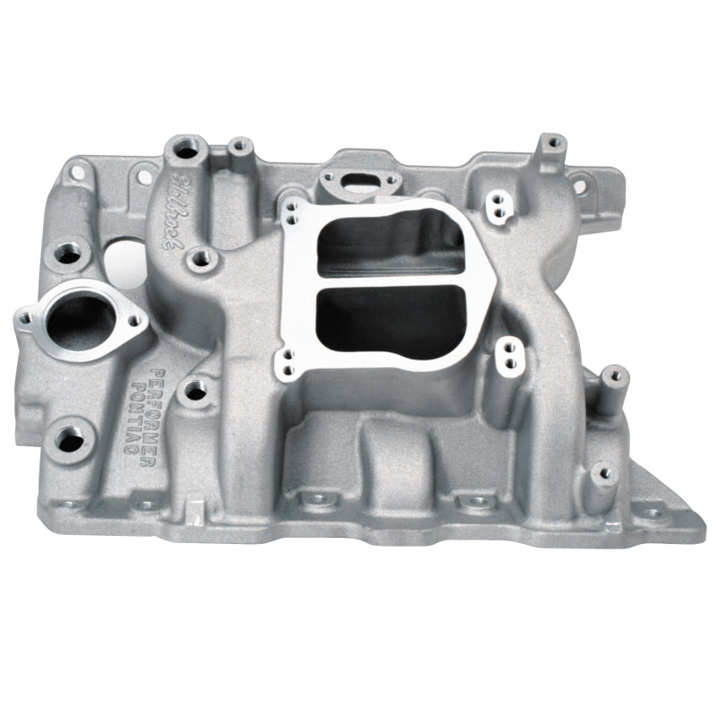 Edelbrock Performer Pontiac Manifold - Burkken Auto Parts