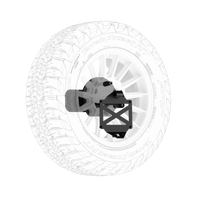 Body Armor 4x4 16-23 Toyota Tacoma/10-24 4Runner Pro Series II Tire Carrier W/ License Plate Holder - Burkken Auto Parts