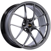 BBS RI-D 20x8.5 5x112 ET41 Diamond Black Wheel -82mm PFS/Clip Required - Burkken Auto Parts