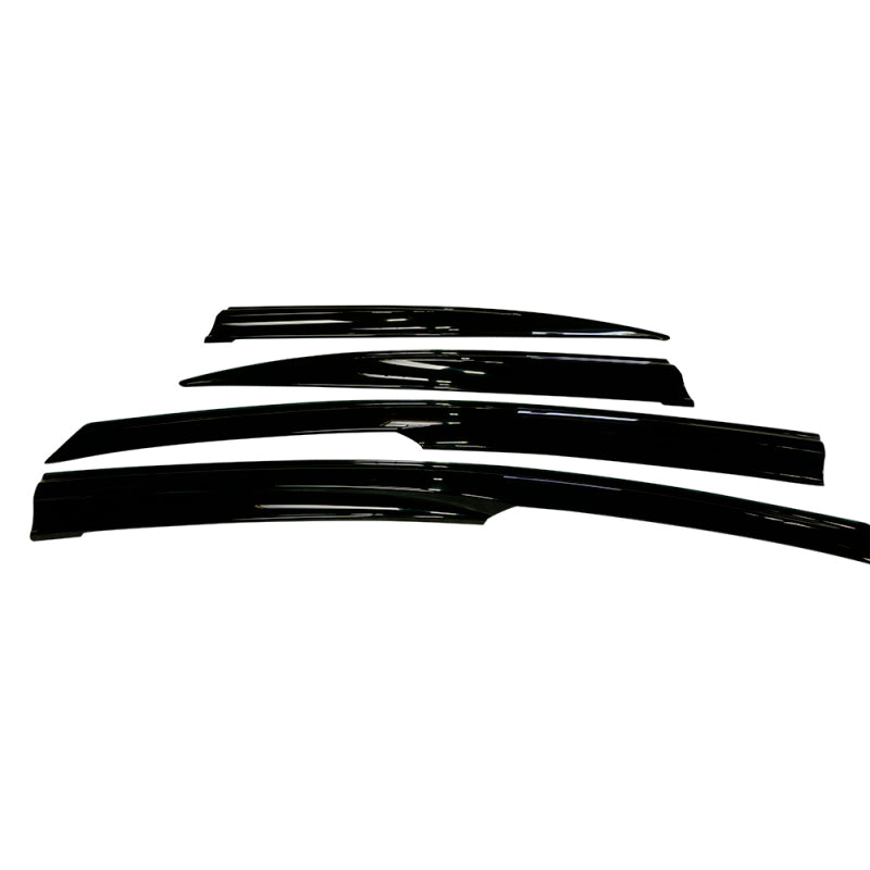 BLOX Racing 06-11 Honda Civic Door Sun Visors MU Type Smoked Acrylic 4pcs - Burkken Auto Parts