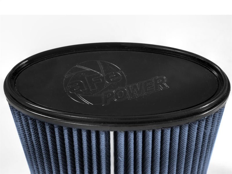 aFe MagnumFLOW Pro 5R Universal Air Filter (7X3) F x (8-1/4 x 4-1/4) B x (8-1/4 x 4-1/4) T x 5 H - Burkken Auto Parts