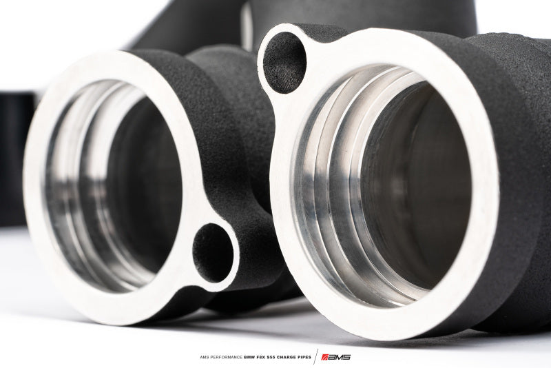 AMS Performance 15-18 BMW M3 / 15-20 BMW M4 w/ S55 3.0L Turbo Engine Charge Pipes - Burkken Auto Parts