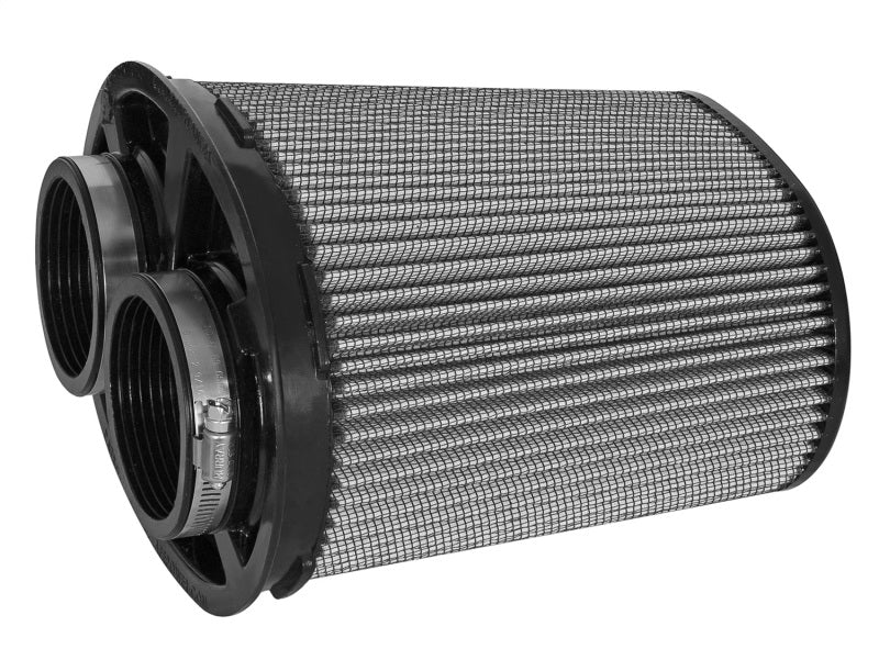 aFe MagnumFLOW Pro DRY S OE Replacement Filter 3F (Dual) x (8.25x6.25)B(mt2) x (7.25x5)T x 9H - Burkken Auto Parts