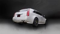Corsa 2011-2014 Cadillac CTS Wagon V 6.2L V8 Black Sport Axle-Back Exhaust - Burkken Auto Parts